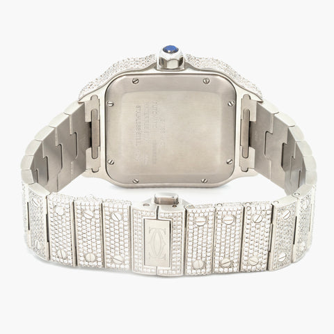 Cartier Santos WSSA0030 40mm 2020 Diamond Dial