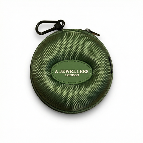 Single Watch Travel Case - Green