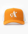 A Jewellers Saffron Signature Trucker Cap Orange/White