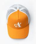 A Jewellers Saffron Signature Trucker Cap Orange/White